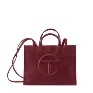 Medium Oxblood Telfar Shopper